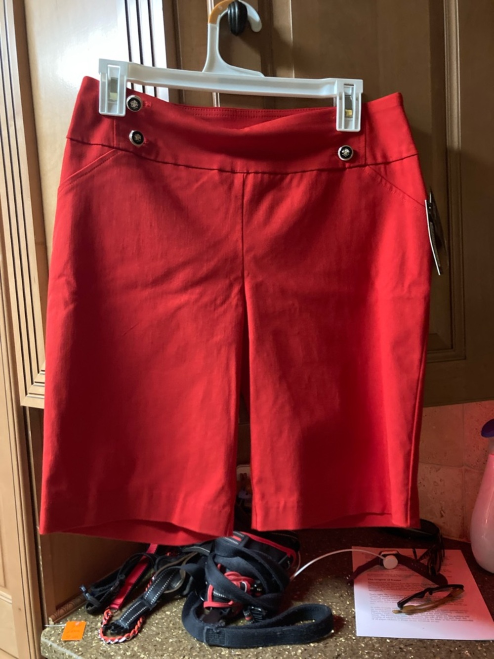 Counterparts Red Women’s Bermuda Shorts